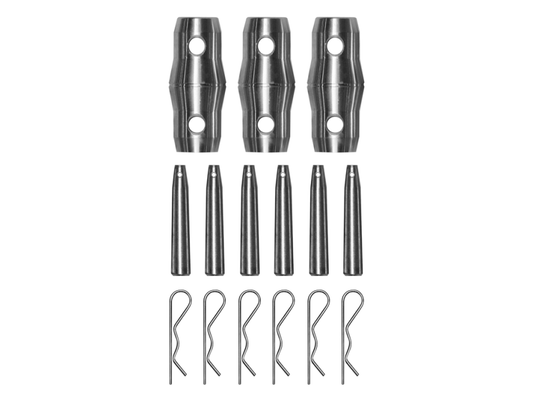 DT 33/2-Circle Part-5m-45° Black