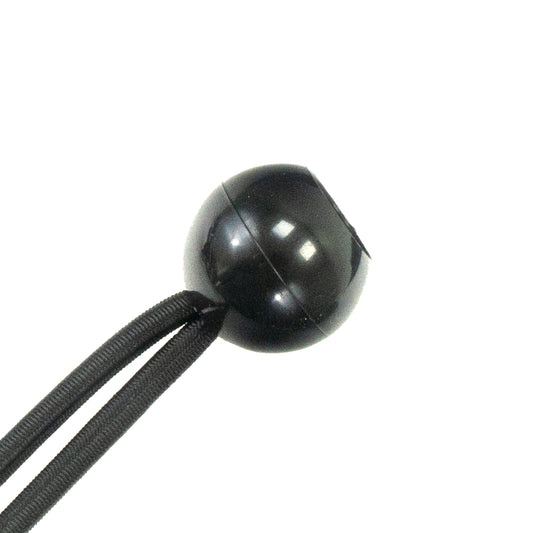 DT Ball Bungee Loop 5mm 20cm Black(25pc)