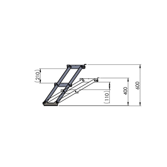 DURASTAGE Vario Stair 40-60cm