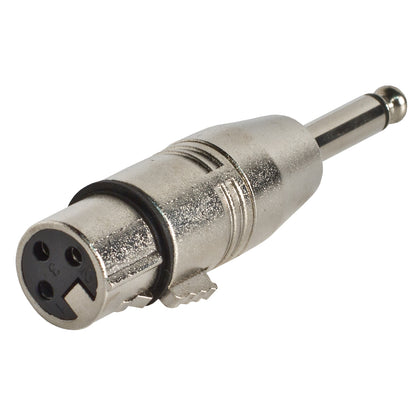 AC-A-XF3/J6M XLR3pol F- Jack 6,3mm mono