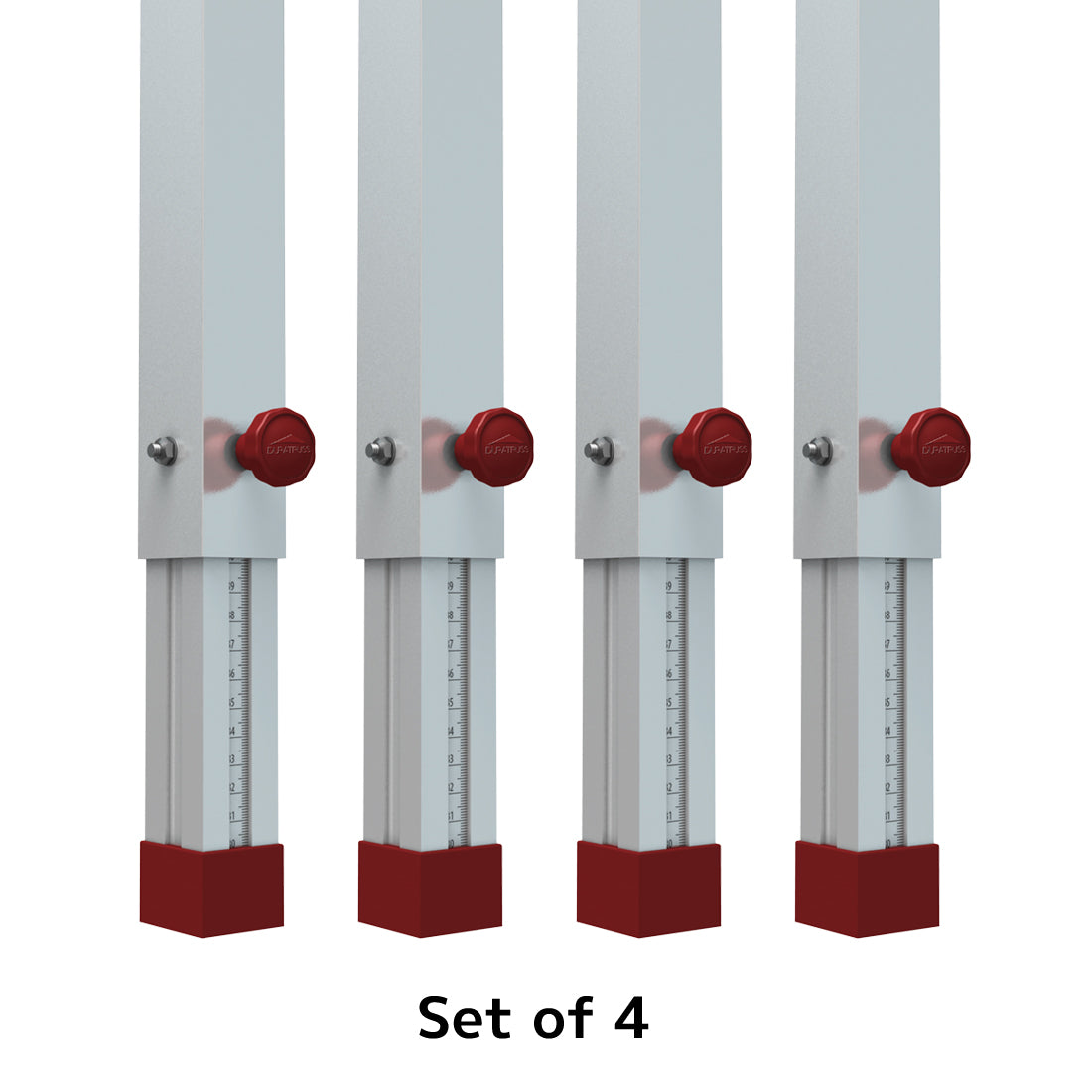 DURASTAGE Vario Leg Set 80-140cm (4 pcs)