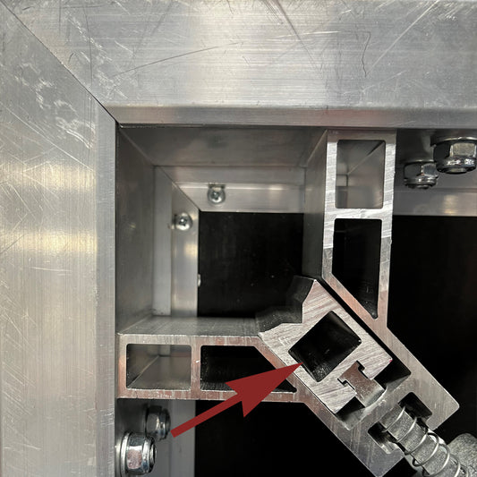 DURASTAGE Corner Pressure Cube
