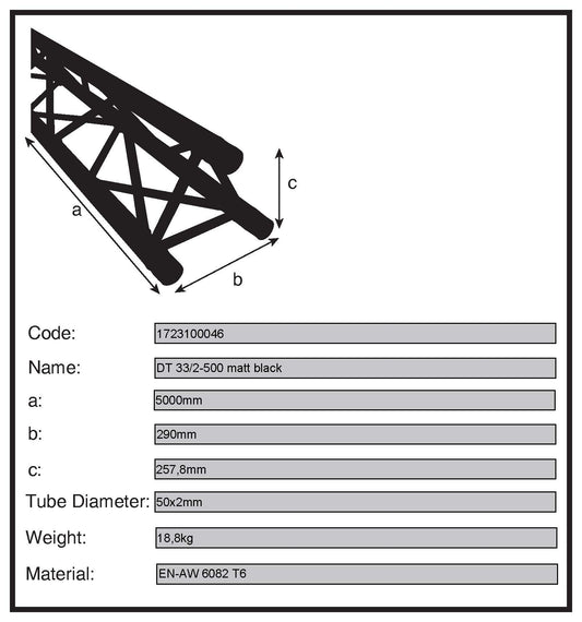 DT 33/2-500 Black