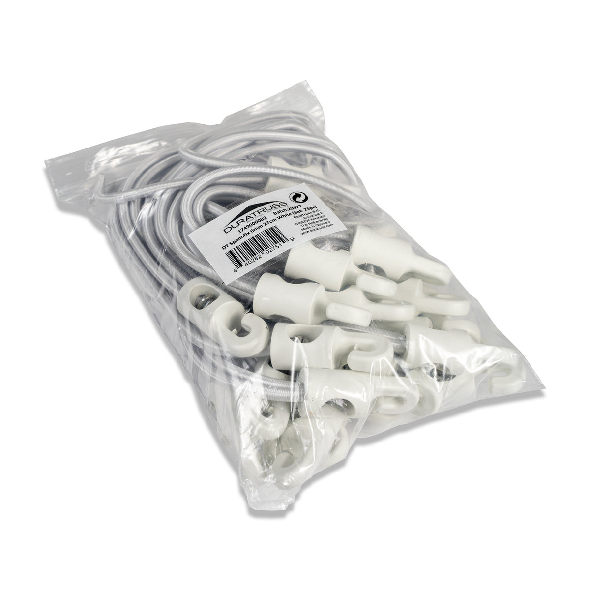 DT Spannfix 6mm 27cm White (Set: 25pc)