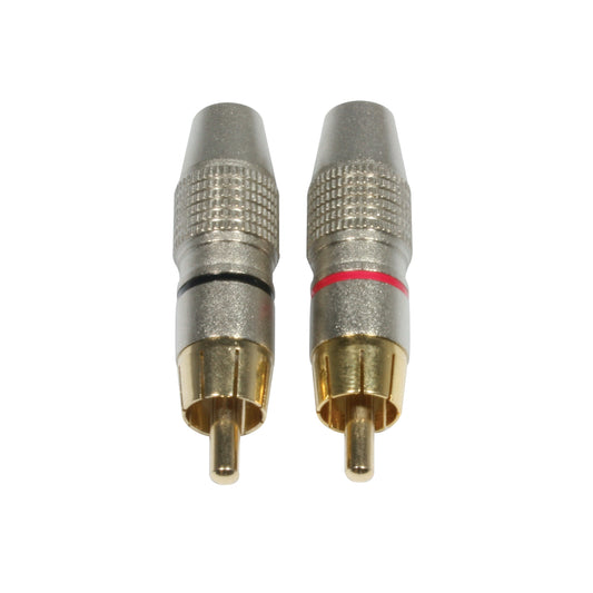 AC-C-RMG/SET RCA Cinch plug male gold