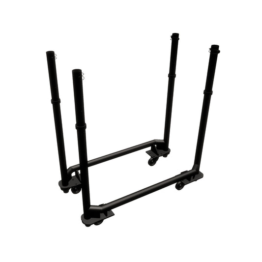 DT Pre-Rig-Dolly 120 Set Black (2 pcs.)