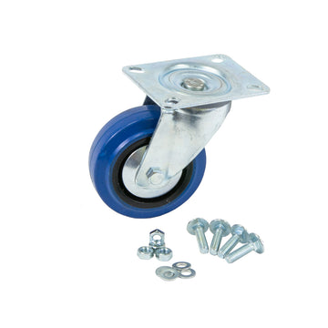 Blue Wheel Without Brake,Incl. Screw Set – Bolter og muttere
