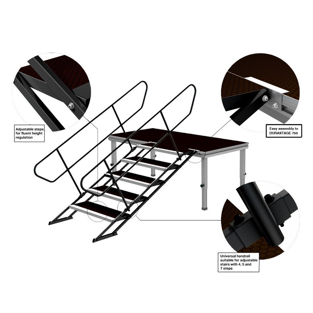 DURASTAGE Vario Stair 100-180cm